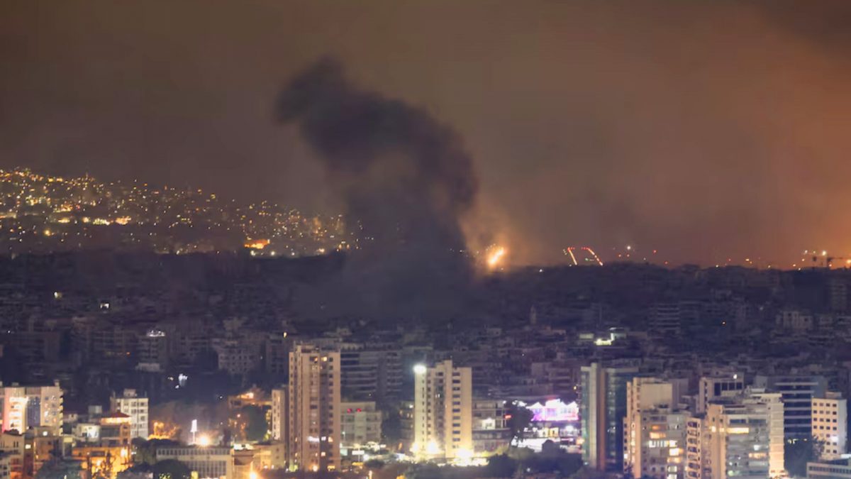 Smoke billows over Beirut southern suburbs after a strike, amid the ongoing hostilities between Hezbollah and Israeli forces, as seen from Sin El Fil, Lebanon October 7, 2024. Source: REUTERS. Smoke billows over Beirut southern suburbs after a strike, amid the ongoing hostilities between Hezbollah and Israeli forces, as seen from Sin El Fil, Lebanon October 7, 2024. Source: REUTERS.