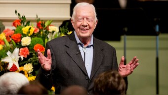 (File) Former US president Jimmy Carter, AP