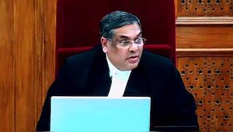 Justice Sanjiv Khanna will take oath as the 51st CJI on November 11. Source: ANI.
