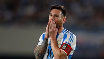 Lionel Messi continues to play for Argentina despite hinting at retirement after winning the 2022 World Cup. Image: Reuters