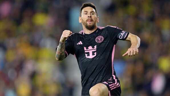 Lionel Messi scores two as Inter Miami beat MLS champions Columbus Crew to clinch Supporters' Shield