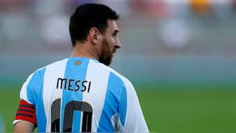 As debate rages on who is the all-time best, Pep Guardiola backs Lionel Messi. Image: Reuters