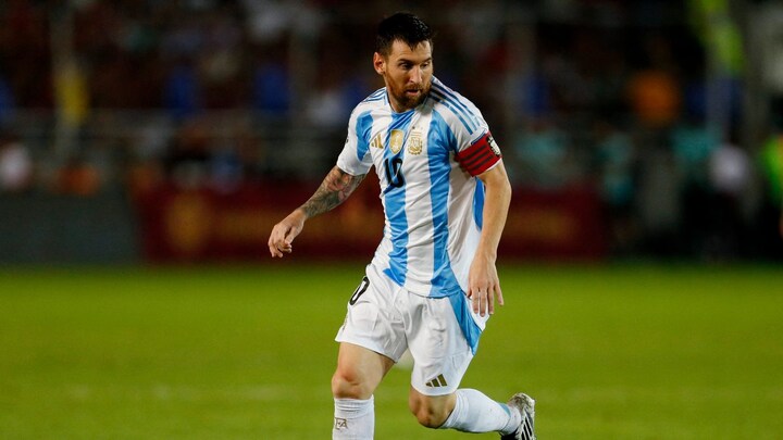 Lionel Messi fumes at soggy pitch as Argentina are held to a draw by Venezuela in FIFA World Cup qualifiers