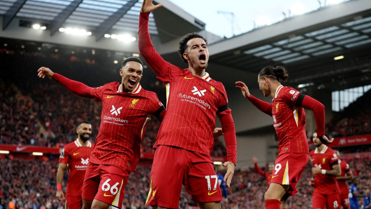 Liverpool face Paris Saint-Germain in the UEFA Champions League Round of 16 after finishing at the top of the standings at the end of the 36-team league phase. Reuters Liverpool face Paris Saint-Germain in the UEFA Champions League Round of 16 after finishing at the top of the standings at the end of the 36-team league phase. Reuters