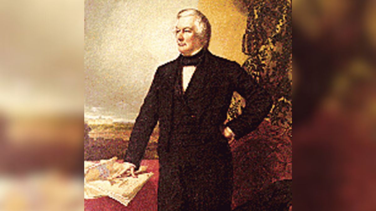 A portrait of US President Millard Fillmore, who served from 1850-1853. File Image/Library of Congress via Reuters A portrait of US President Millard Fillmore, who served from 1850-1853. File Image/Library of Congress via Reuters