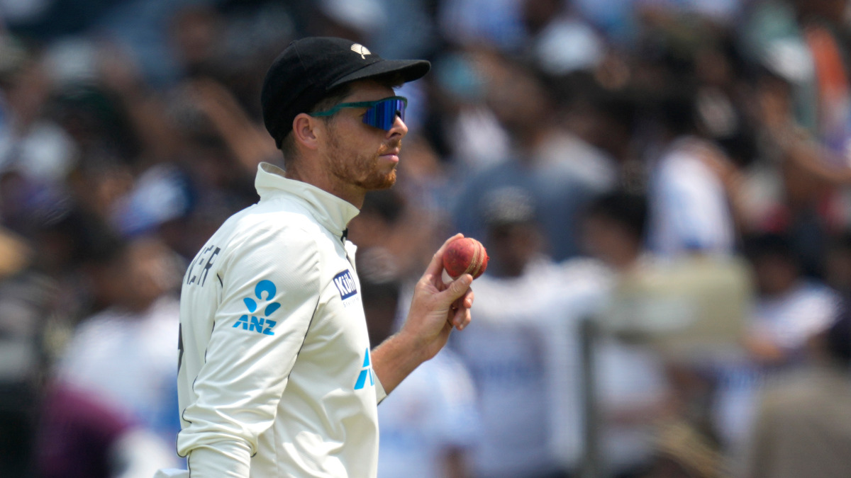 Mitchell Santner reveals watching Sundar bowl helped him achieve success as New Zealand seize control of Pune Test – Firstpost