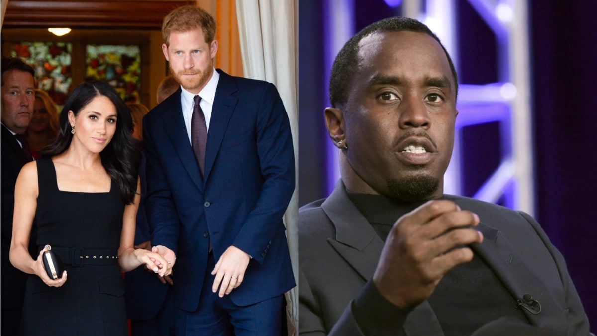 Harry & Meghan 'overjoyed': Royal family dragged into Diddy sex scandal