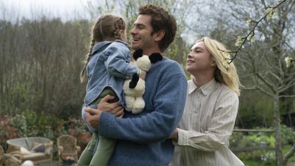 Florence Pugh and Andrew Garfield on living through ‘We Live in Time’