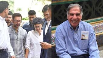 Ratan Tata's funeral: Aamir Khan, Kiran Rao pay last respect to the iconic personality, call him 'rare and amazing person'