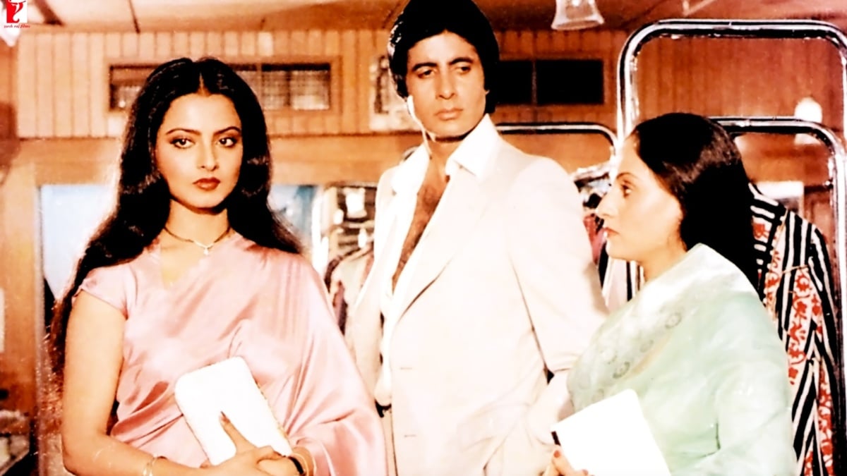 Rekha on Silsila with Amitabh and Jaya Bachchan: 'No wonder the world ...