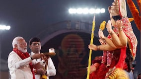 WATCH | PM Modi pens 'Garba' song ‘Aavati Kalay’, pays tribute to Goddess Durga on Navratri