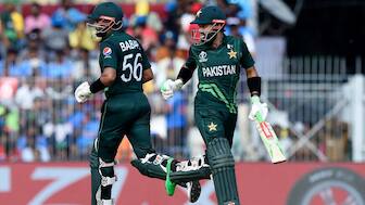 Mohammad Rizwan and Babar Azam have been dropped from the T20I squad. Image: Reuters