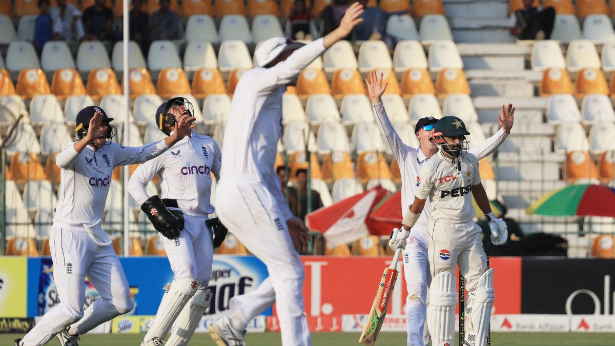 Pakistan are on the verge of another Test defeat at home. Image: Reuters Pakistan are on the verge of another Test defeat at home. Image: Reuters