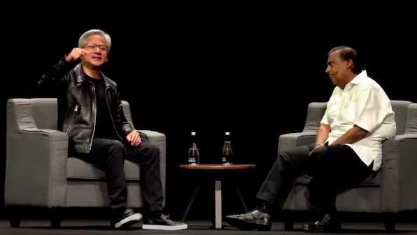 'NVIDIA is Vidya, or Knowledge for me’ says Mukesh Ambani to Jensen Huang at NVIDIA Summit 2024