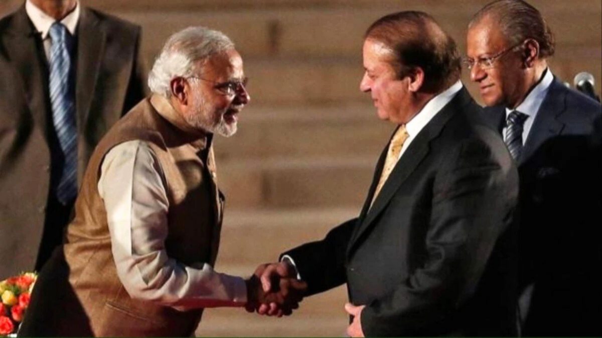 File photo of Prime Minister Narendra Modi and former PM of Pakistan Nawaz Sharif. Source: REUTERS. File photo of Prime Minister Narendra Modi and former PM of Pakistan Nawaz Sharif. Source: REUTERS.
