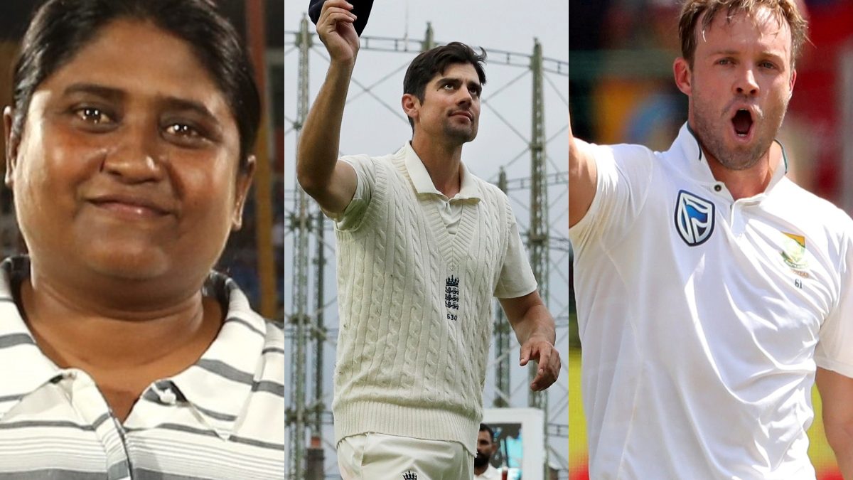 Neetu David, Alastair Cook and AB de Villiers have been inducted into the ICC Hall of Fame. Image: BCCI / AP/ Reuters Neetu David, Alastair Cook and AB de Villiers have been inducted into the ICC Hall of Fame. Image: BCCI / AP/ Reuters