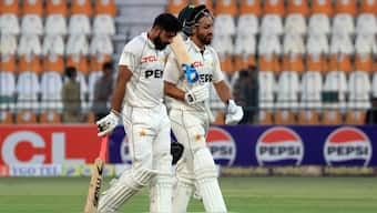 Pakistan cricket team is the first Test side to lose a Test match by an innings despite scoring over 500 runs in the first innings. Image: Reuters