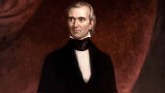 The US under James K Polk grew massively in size and Polk firmly established the powers of the executive. Image courtesy: Whitehouse.gov
