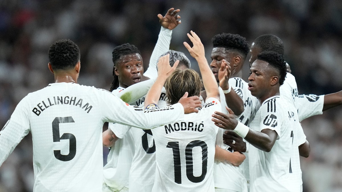 European football roundup: Madrid go level with Barca in LaLiga; Thuram fires Inter to top of Serie A table European football roundup: Madrid go level with Barca in LaLiga; Thuram fires Inter to top of Serie A table