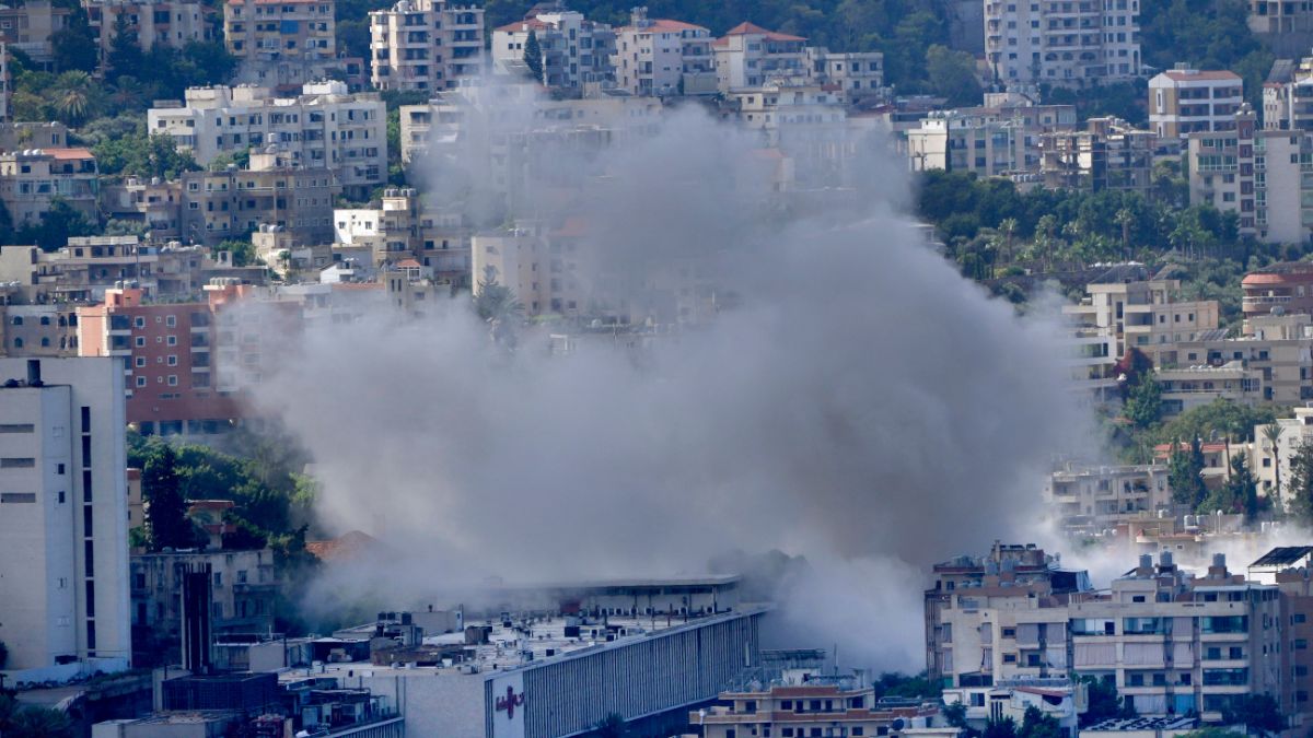 Smoke rises from an Israeli airstrike in Choueifat, south of Beirut, Lebanon, Wednesday, Oct. 2, 2024. - AP Smoke rises from an Israeli airstrike in Choueifat, south of Beirut, Lebanon, Wednesday, Oct. 2, 2024. - AP