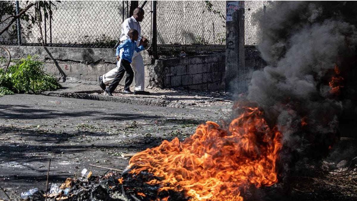 Haiti gang violence: Central American military police arrive to support govt efforts in Caribbean island