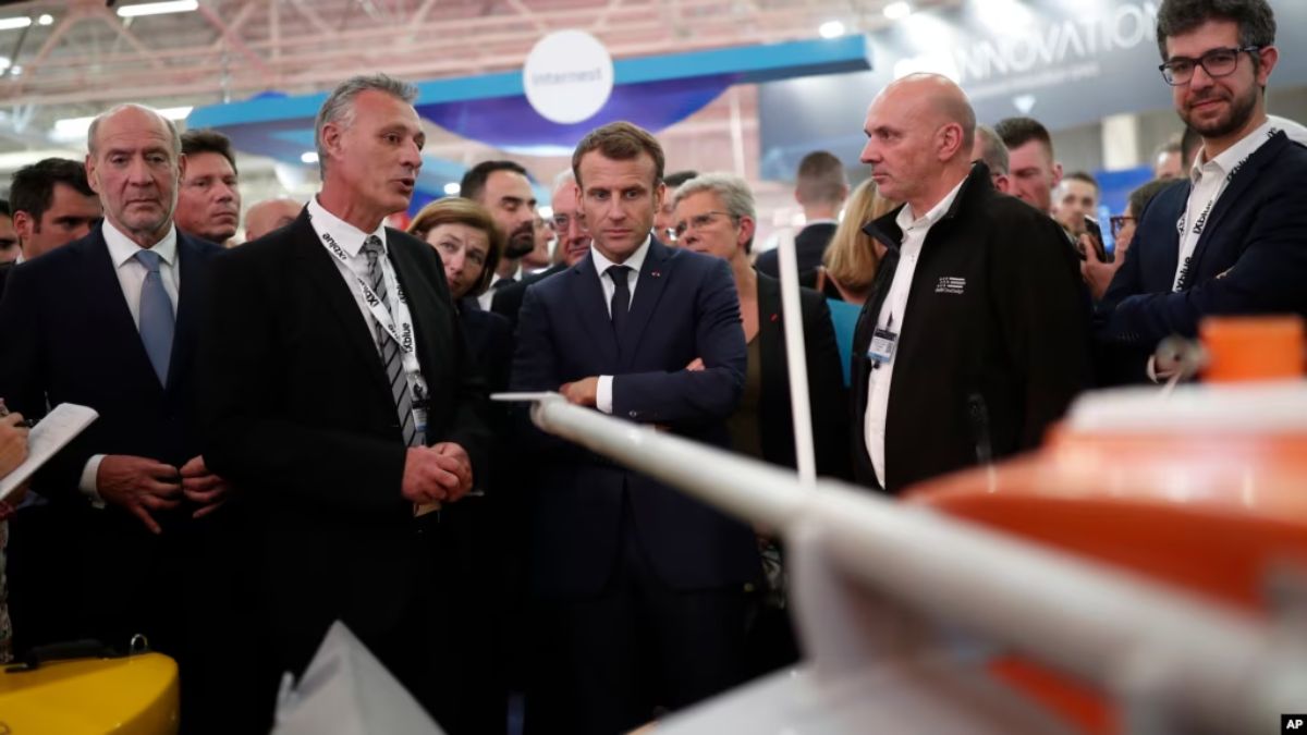 Israel threatens legal action against Macron over ban on firms at naval trade show Israel threatens legal action against Macron over ban on firms at naval trade show