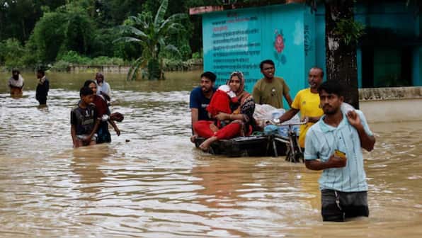 Five dead, over 100,000 stranded as torrential floods ravage Bangladesh