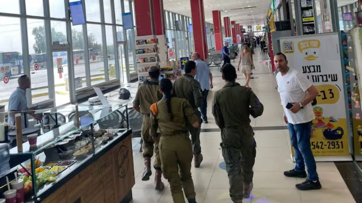 The scene of the attack at Israel’s Beersheba Central Bus Station. (Image: X)
The scene of the attack at Israel’s Beersheba Central Bus Station. (Image: X)