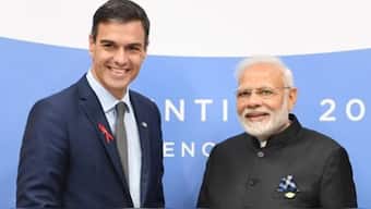 PM Modi and Spanish Counterpart, Pedro Sanchez. File Image- PIB