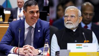 Spain’s Prime Minister Pedro Sanchez and Indian PM Narendra Modi. Image- Agencies 