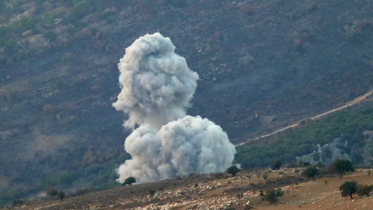 Smoke rises from the site of an Israeli airstrike that targeted the Lebanon's southern area of Mahmoudiyeh near the Litani river on October 12, 2024.- Image- AFP Smoke rises from the site of an Israeli airstrike that targeted the Lebanon's southern area of Mahmoudiyeh near the Litani river on October 12, 2024.- Image- AFP
