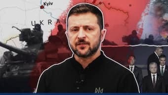 Ukrainian President Volodymyr Zelenskyy has been pressing for greater financial and military aid for Ukraine from the West. File image