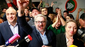 EU calls for urgent probe into Georgia vote 'irregularities' as ex-president calls for mass protests