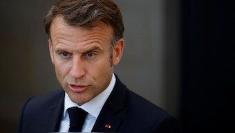 French President Emmanuel Macron. File Photo- Reuters 
