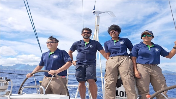 Two women and a boat: The ocean-sailing team behind Navika Sagar Parikrama