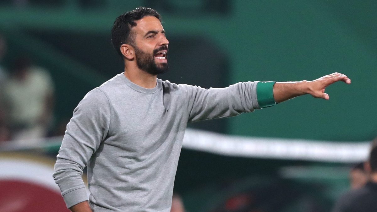 Sporting CP manager Ruben Amorim is favourite to takeover at Manchester United. Image: Reuters Sporting CP manager Ruben Amorim is favourite to takeover at Manchester United. Image: Reuters