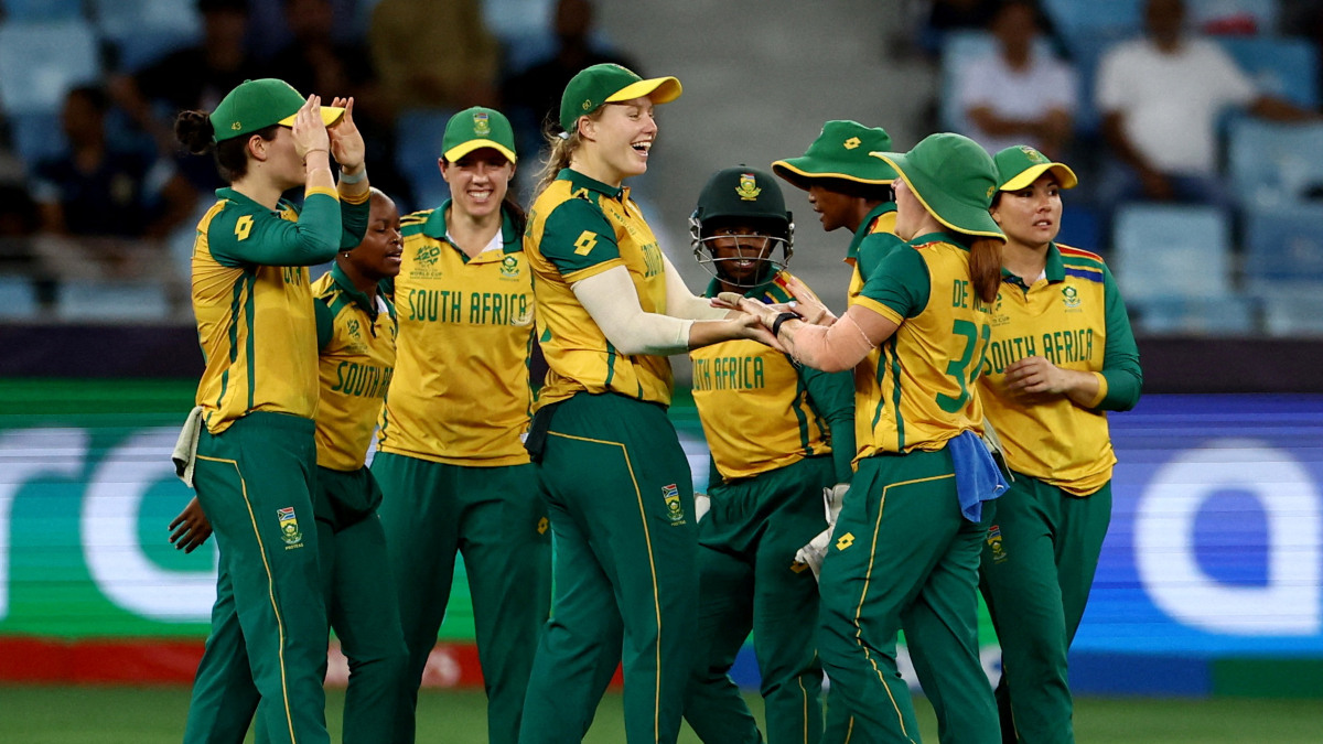 South Africa thrashed defending champions Australia by 8 wickets in Dubai to reach the ICC Women's T20 World Cup final for the second time in as many years. Reuters South Africa thrashed defending champions Australia by 8 wickets in Dubai to reach the ICC Women's T20 World Cup final for the second time in as many years. Reuters