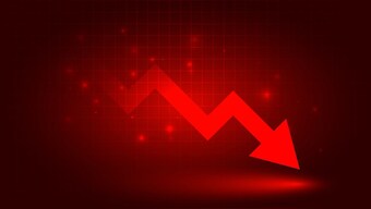 Indian benchmark indices fell sharply on Friday. The market’s fifth consecutive loss was driven by underwhelming earnings reports and continued foreign outflows. Source: Freepik.