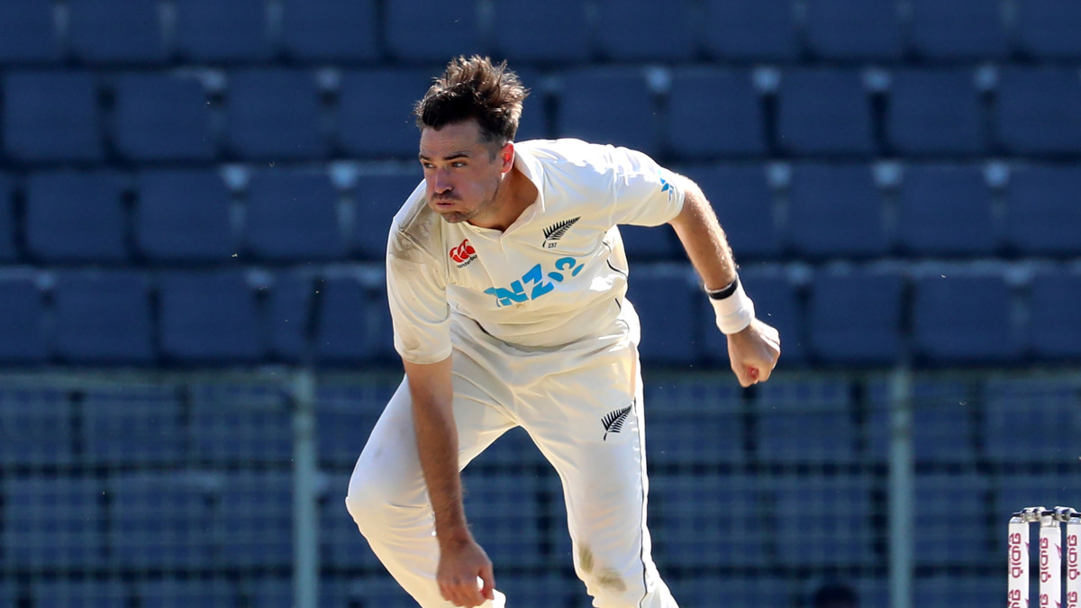 File image of senior New Zealand pacer Tim Southee. AP File image of senior New Zealand pacer Tim Southee. AP