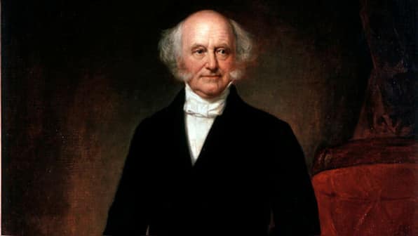 Presidents of the United States: Martin Van Buren, first president born as an American citizen