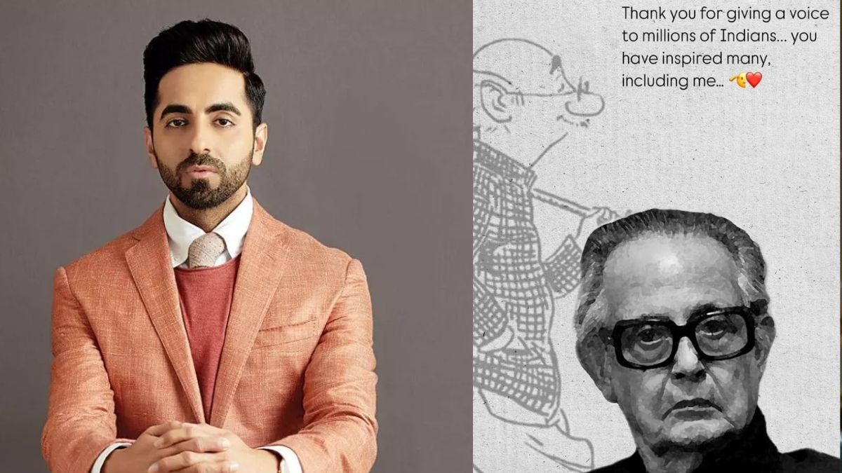 Ayushmann Khurrana's Heartfelt Tribute to Legendary Cartoonist R.K. Laxman on His Birth Anniversary