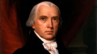 James Madison served as the fourth President of the United States from 1809 to 1817. Image courtesy: whitehousehistory.org
