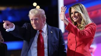 Melania Trump, Donald Trump's wife, has taken a pro-choice stance. File Photo/Reuters