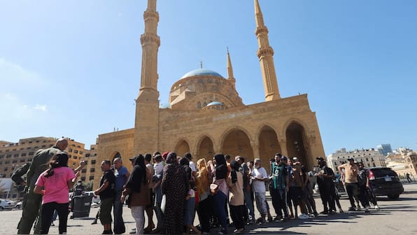 Israel says its military struck Hezbollah members inside Lebanon mosque