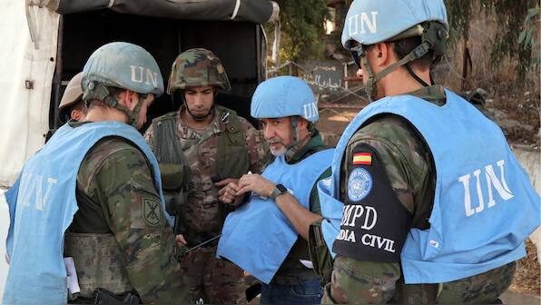 UN peacekeeper injured as convoy attacked by Hezbollah supporters in Beirut