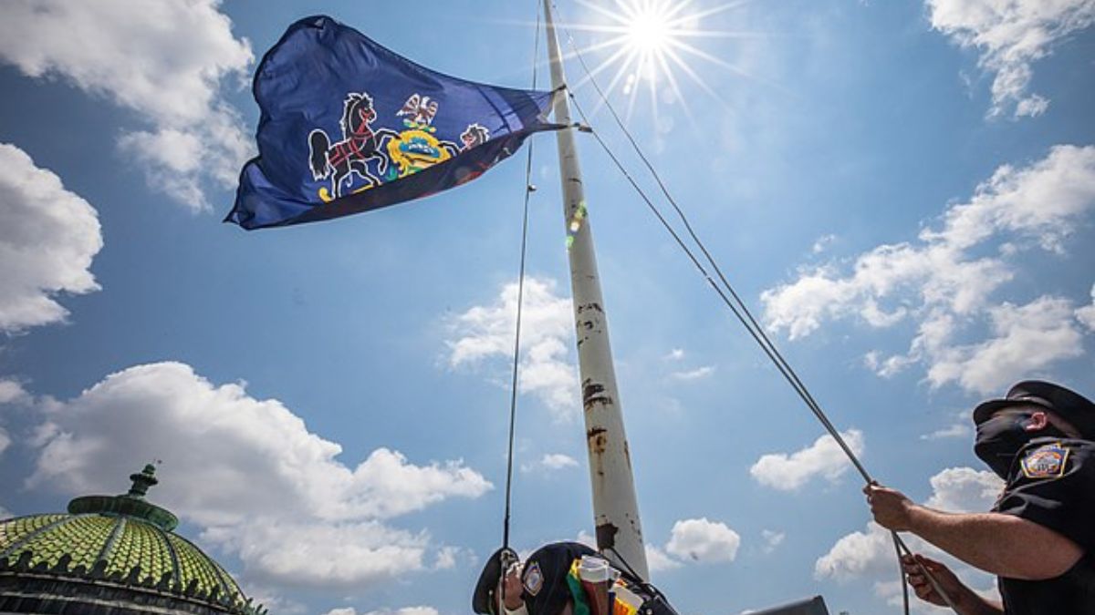 Pennsylvania state profile. Wikimedia Commons Pennsylvania state profile. Wikimedia Commons