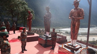 The Walong battle memorial. File Photo/X/@easterncomd