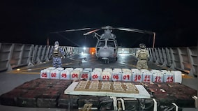 Mexico makes largest-ever drug bust, navy seizes over 8 tonnes of narcotics