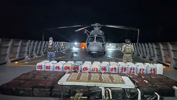 Mexico makes largest-ever drug bust, navy seizes over 8 tonnes of narcotics
