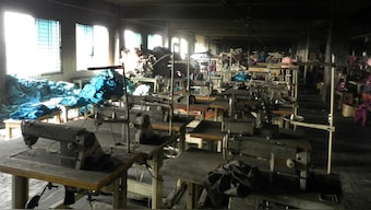This handout photograph released by The Bangladesh Garment and Industrial Workers Federation (BGIWF) and The Bangladesh Center for Workers Solidarity (BCWS) shows a general view of machines. AFP file